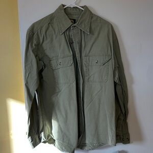 Cabela's Men's khaki Field Button-Down Shirt